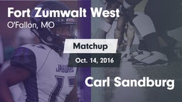 Matchup: Fort Zumwalt West vs. Carl Sandburg 2016