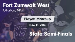 Matchup: Fort Zumwalt West vs. State Semi-Finals 2016