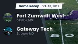 Recap: Fort Zumwalt West  vs. Gateway Tech  2017