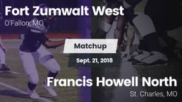 Matchup: Fort Zumwalt West vs. Francis Howell North  2018