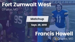 Matchup: Fort Zumwalt West vs. Francis Howell  2018