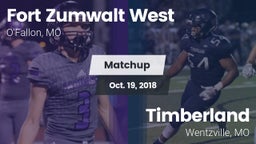 Matchup: Fort Zumwalt West vs. Timberland  2018