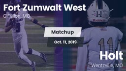 Matchup: Fort Zumwalt West vs. Holt  2019