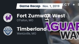Recap: Fort Zumwalt West  vs. Timberland  2019