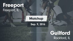 Matchup: Freeport vs. Guilford  2016