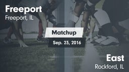 Matchup: Freeport vs. East  2016