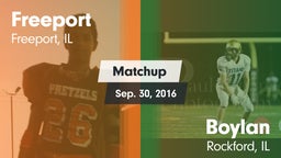 Matchup: Freeport vs. Boylan  2016