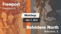 Matchup: Freeport vs. Belvidere North  2016