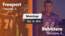 Matchup: Freeport vs. Belvidere  2016