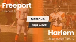 Matchup: Freeport vs. Harlem  2018