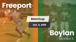 Matchup: Freeport vs. Boylan  2018