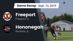Recap: Freeport  vs. Hononegah  2019