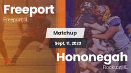 Matchup: Freeport vs. Hononegah  2020
