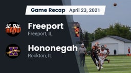 Recap: Freeport  vs. Hononegah  2021