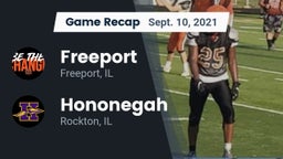 Recap: Freeport  vs. Hononegah  2021
