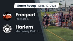 Recap: Freeport  vs. Harlem  2021