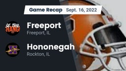 Recap: Freeport  vs. Hononegah  2022