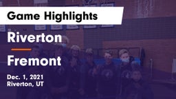 Riverton  vs Fremont  Game Highlights - Dec. 1, 2021