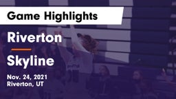 Riverton  vs Skyline  Game Highlights - Nov. 24, 2021