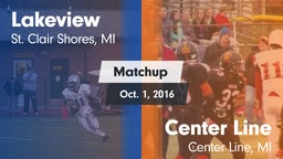 Matchup: Lakeview vs. Center Line  2016