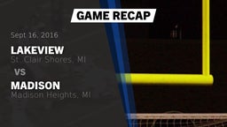 Recap: Lakeview  vs. Madison 2016