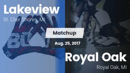Matchup: Lakeview vs. Royal Oak  2017