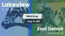 Matchup: Lakeview vs. East Detroit  2017