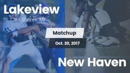 Matchup: Lakeview vs. New Haven 2017