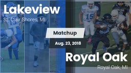Matchup: Lakeview vs. Royal Oak  2018