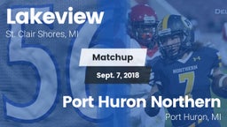 Matchup: Lakeview vs. Port Huron Northern  2018