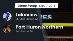 Recap: Lakeview  vs. Port Huron Northern  2018