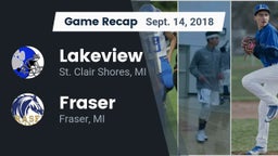 Recap: Lakeview  vs. Fraser  2018