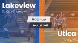 Matchup: Lakeview vs. Utica  2018