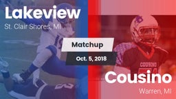 Matchup: Lakeview vs. Cousino  2018