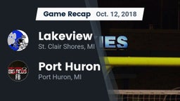 Recap: Lakeview  vs. Port Huron  2018