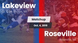 Matchup: Lakeview vs. Roseville  2019