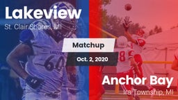 Matchup: Lakeview vs. Anchor Bay  2020