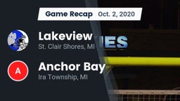 Recap: Lakeview  vs. Anchor Bay  2020