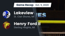 Recap: Lakeview  vs. Henry Ford II  2020