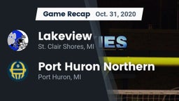 Recap: Lakeview  vs. Port Huron Northern  2020