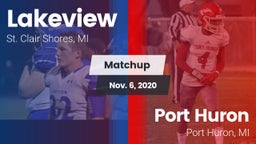 Matchup: Lakeview vs. Port Huron  2020