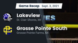 Recap: Lakeview  vs. Grosse Pointe South  2021