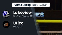 Recap: Lakeview  vs. Utica  2021