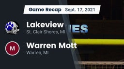 Recap: Lakeview  vs. Warren Mott  2021