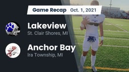 Recap: Lakeview  vs. Anchor Bay  2021