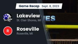 Recap: Lakeview  vs. Roseville  2023