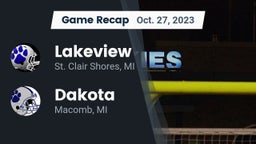 Recap: Lakeview  vs. Dakota  2023