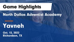 North Dallas Adventist Academy  vs Yavneh Game Highlights - Oct. 13, 2022