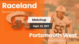 Matchup: Raceland vs. Portsmouth West  2017