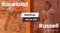 Matchup: Raceland vs. Russell  2018